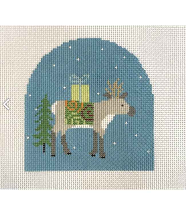Reindeer w/Swirl Blanket
