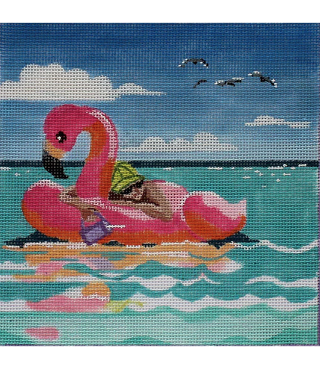 Beach girl - Flamingo Tube