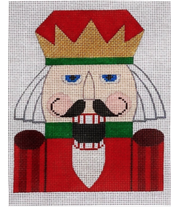 Nutcracker Santa Canvas and Stitch Guide