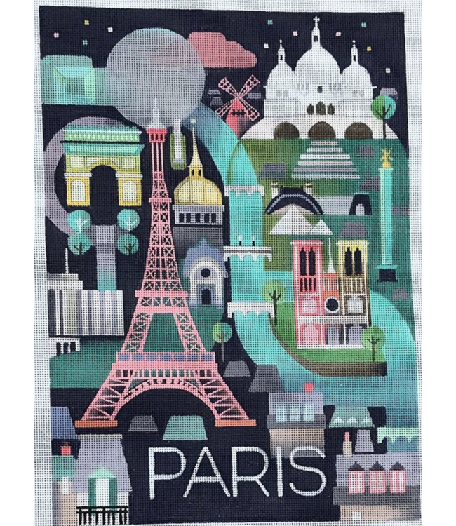 Paris-World Travel Poster