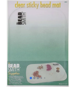 Clear Sticky Bead Mat 7.5"x5.5"