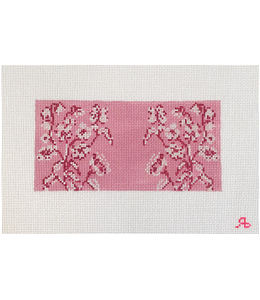 Louis Vuitton 3 Square Insert on White - Needlepoint Studio of