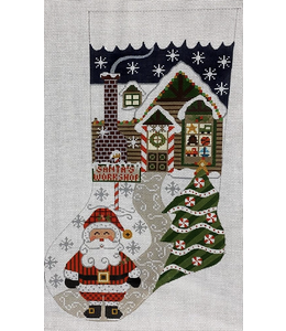 Louis Vuitton Ornament - Needlepoint Studio of Sarasota