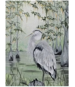 Heron in the Bayou