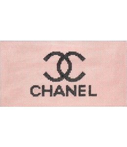 Chanel C's - Black on Pink - Clutch Insert