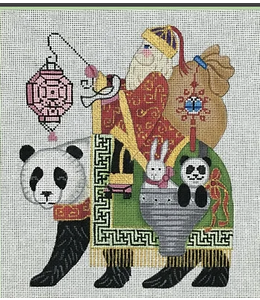 Panda and Santa