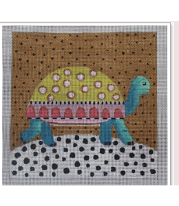 Whimsical Turtle  6 x 6