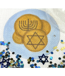 Judaic Gelt Domed Ornament Kit