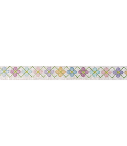 Flower Argyle Belt
