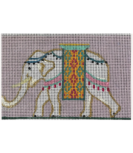 Elephant lavender background