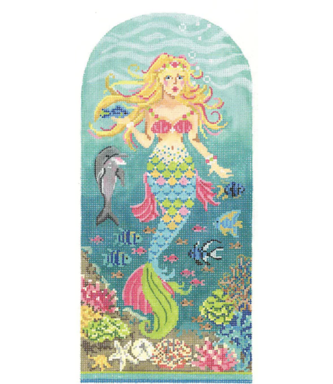 Dophina The Guldf Coast Mermaid  (Canvas Only)