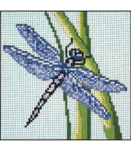 Dragonfly 4" Square on 18