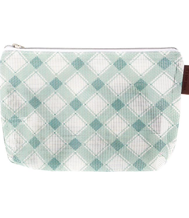 Mini Mad for Plaid Project Bag Jade