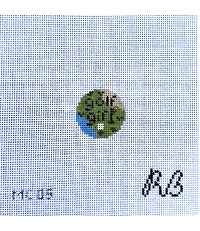 Golf Girl - Mini Clip - 1.25"
