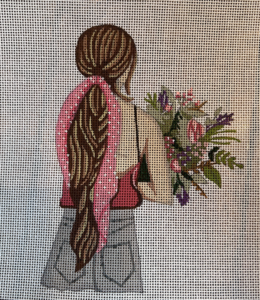Girl Pink Bow
