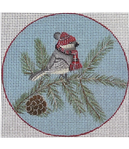 Chickadee in Hat