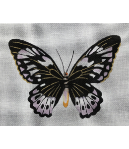 Butterfly- Black/Yellow and Gold