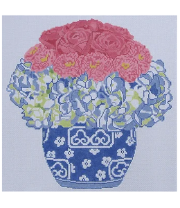 Hydrangea and Roses