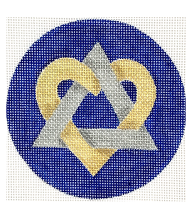 Intertwined Heart/Star of David