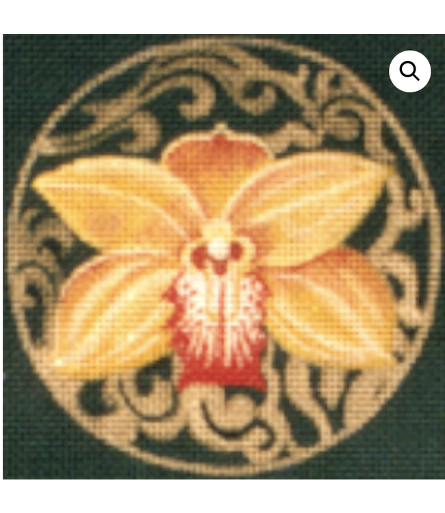 Ming Orchid Coaster