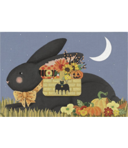 Halloween Basket Bunny