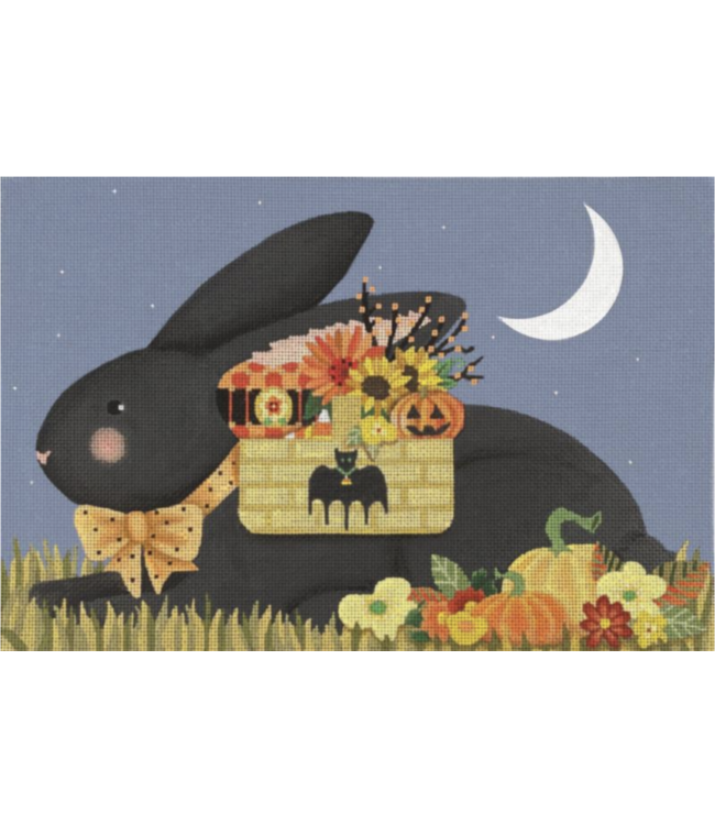 Halloween Basket Bunny