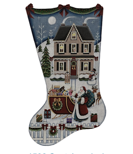 Santa's Arrival Toe Right