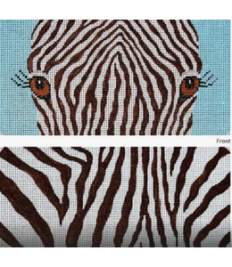 Zebra 2-sided Eye Glass Case
