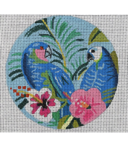 Blue Parakeets