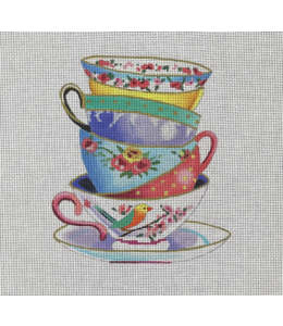 Stacked Teacups