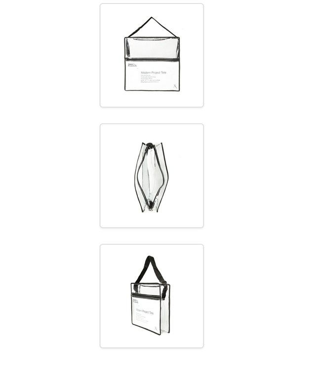 Modern Project Tote 14 x 14 x 4