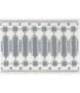 Bubble Chain Insert Silver/Taupe 3" x 2"