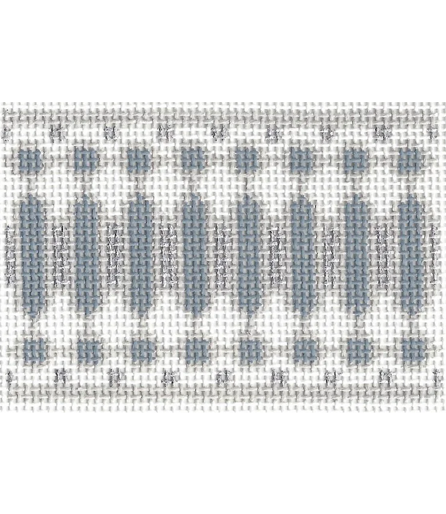 Bubble Chain Insert Silver/Taupe 3" x 2"