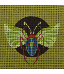 Green Winged Beetle