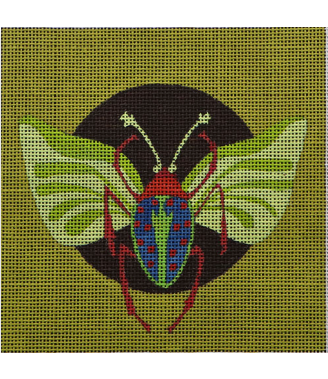 Green Winged Beetle