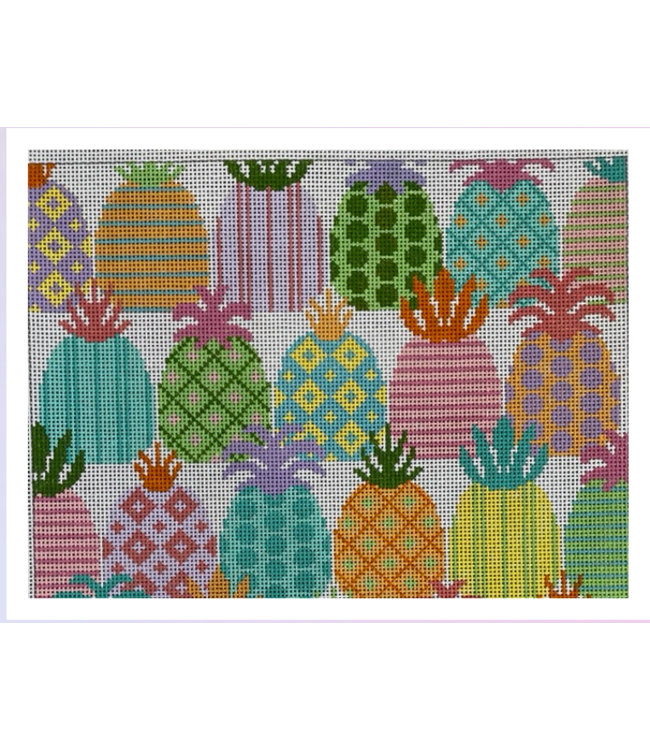 Colorful Pineapples