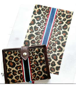 Leopard Pattern Sunglasses Case / Wallet Canvas