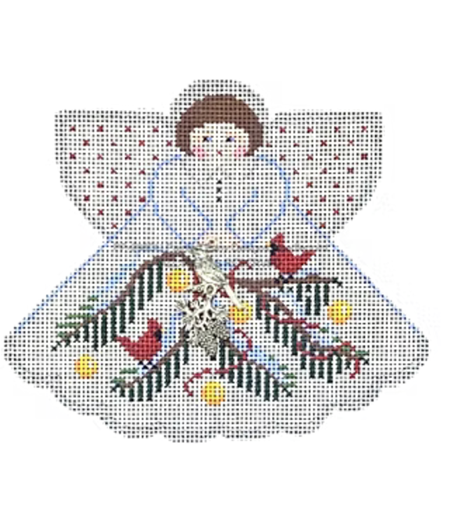 Christmas Cardinals  Angel