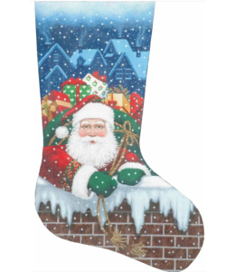 Santa Pops In