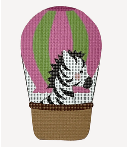 Pink Balloon Critter Zebra