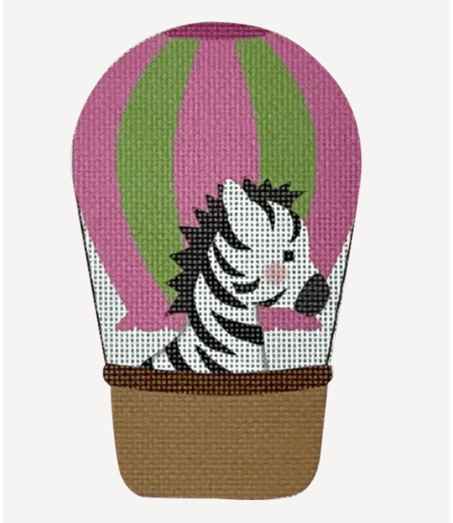 Pink Balloon Critter Zebra