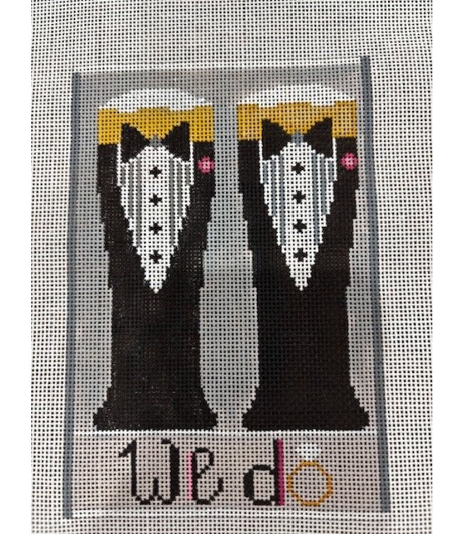 We Do  Men  Ornament with Stitch Guide
