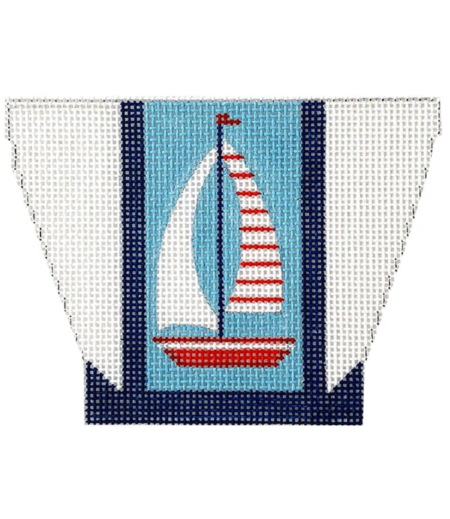 Mini Tote - Sailboat