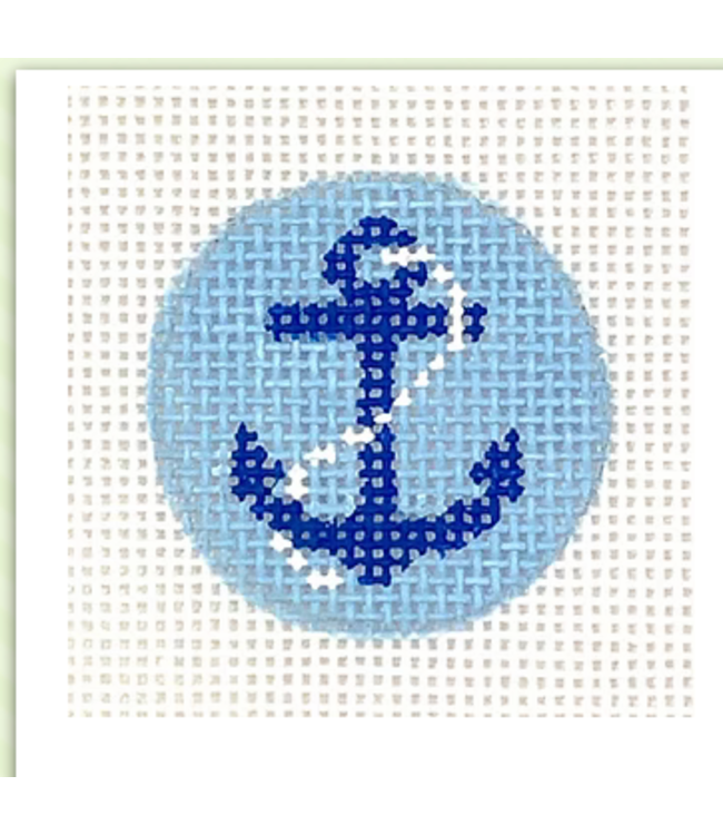 Anchor with Rope  Key Ring  Insert