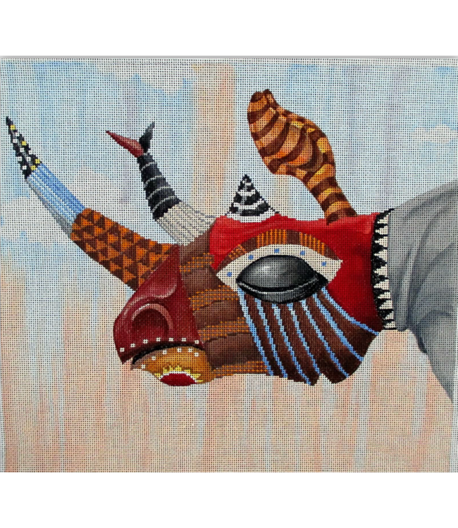 Tribal Mask Rhino