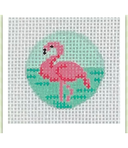 Flamingo on Caribbean