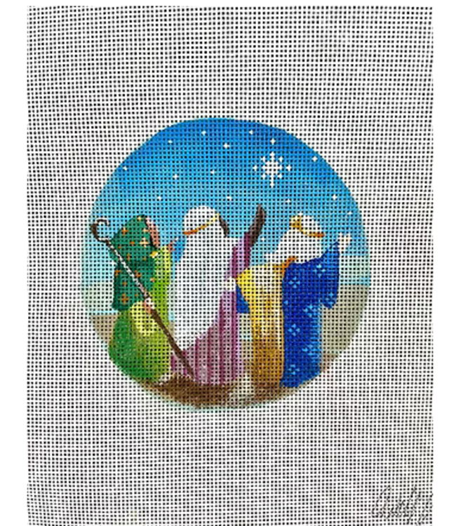 Nativity, Three Kings Under a Star