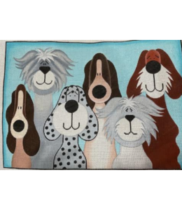 Six Whimsical Dogs