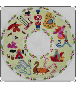 12 Days of Christmas Wreath
