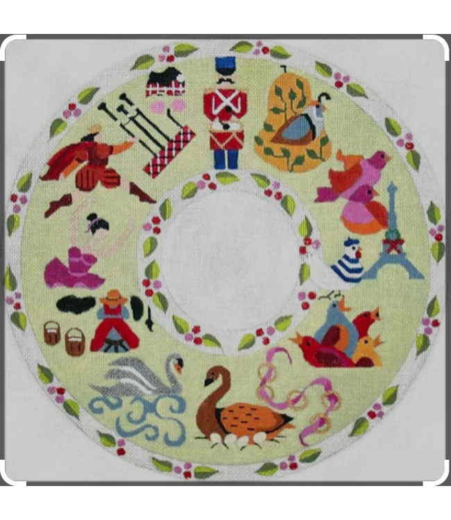 12 Days of Christmas Wreath